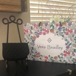 Vera Bradley Jewelry Case CLASSIC BLACK - EUC